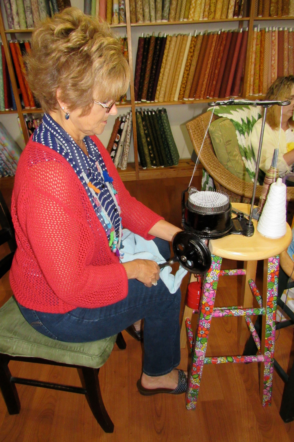 Circular Sock Knitting Machine Society seeking socks and