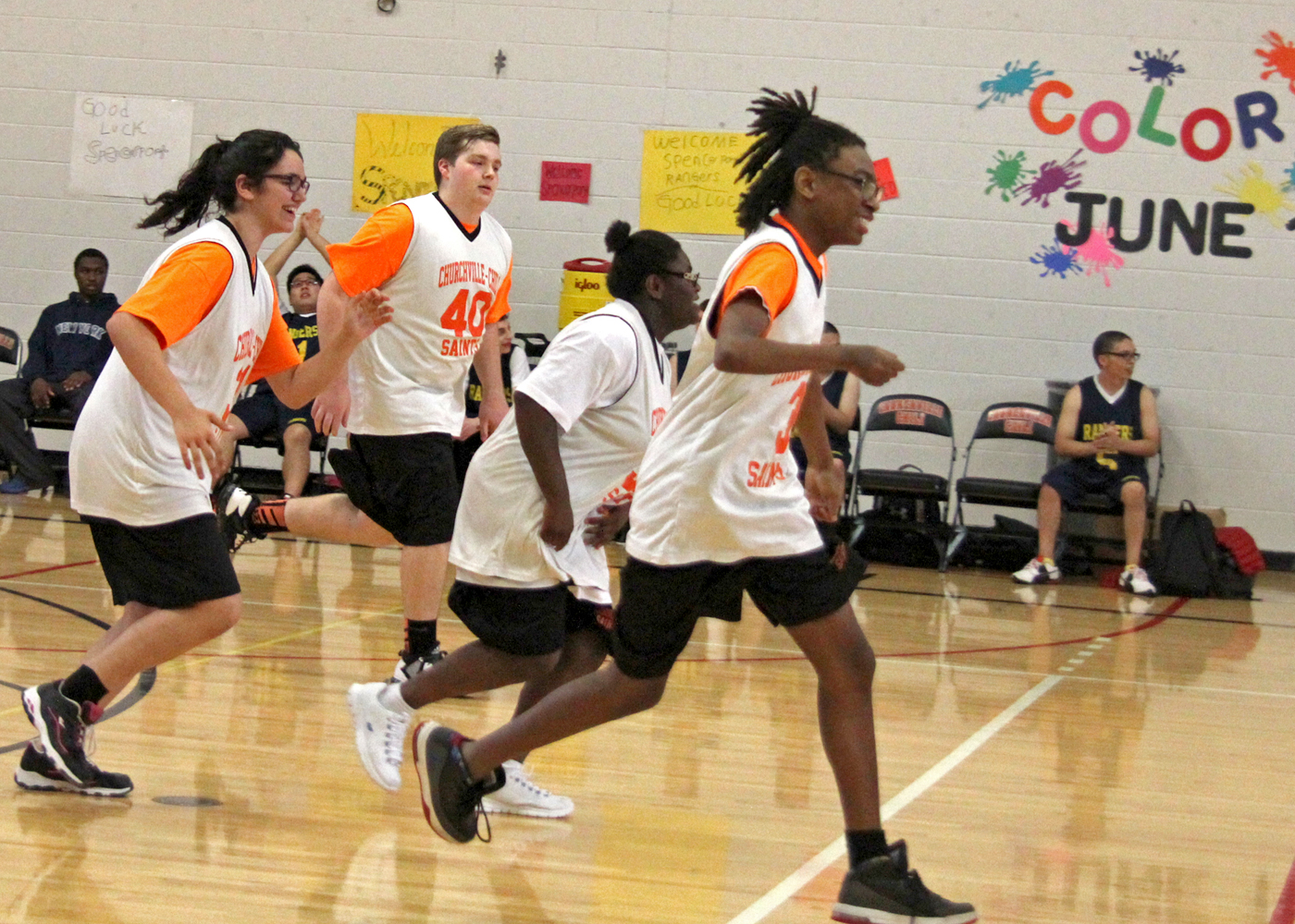 CC community, families and students support Unified Basketball